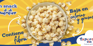Popcorn USA explica los beneficios de las palomitas elaboradas con maíz palomero de Estados Unidos