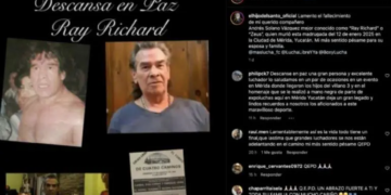 Fallece el histórico luchador mexicano Ray Ricard "Zeus" a los 74 años
