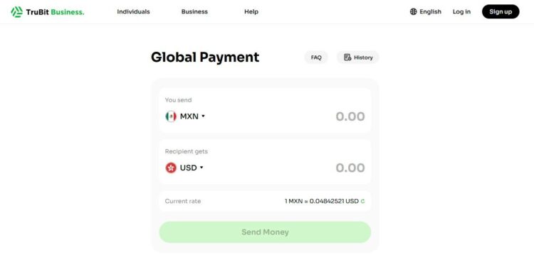 TruBit lanza «Global Payment»: Una solución integral y fluida para pagos transfronterizos
