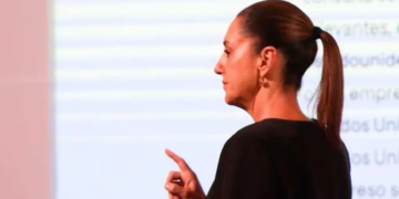‘Para el mundo entero será el Golfo de México’, revira Sheinbaum a Trump