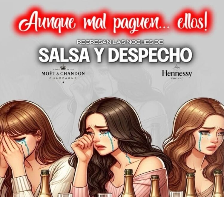 “AUNQUE MAL PAGUEN ELLOS”: LA FIESTA TEMÁTICA DE DESPECHO LLEGA AL MAMBO CAFÉ INSURGENTES