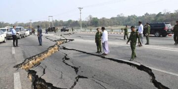 Más de mil 600 muertos por sismo en Myanmar y cifra sigue creciendo