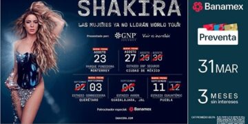 ¡Nuevas fechas de Shakira a la vista!