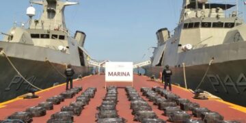 Marina asegura 4.2 toneladas de cocaína en Guerrero