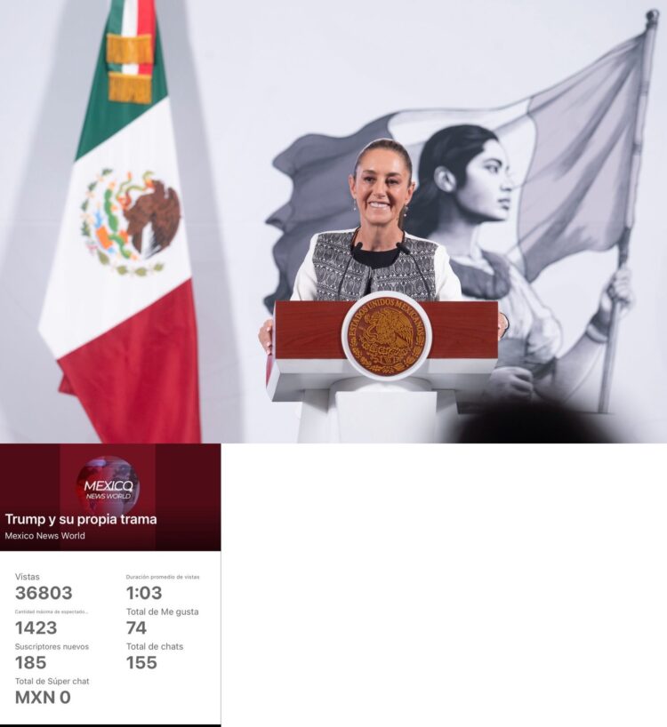 Sheinbaum celebra que EU no impuso aranceles adicionales a México