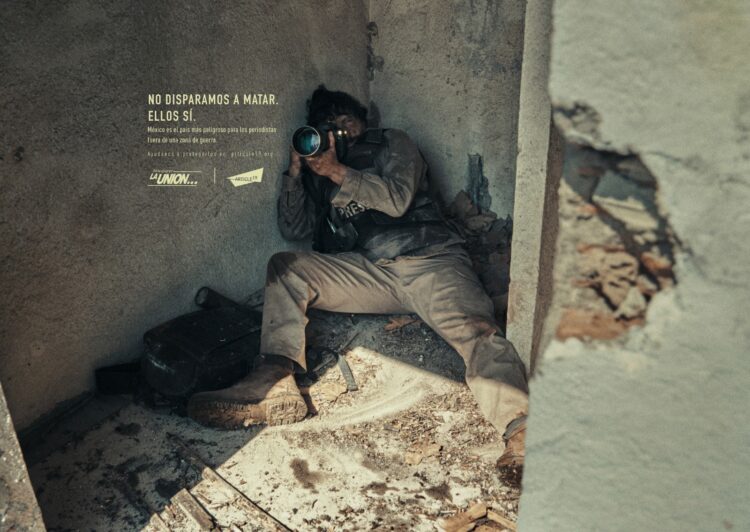 Artículo 19 y Diario La Unión presentan campaña gráfica para sensibilizar sobre los asesinatos de fotógrafos y periodistas