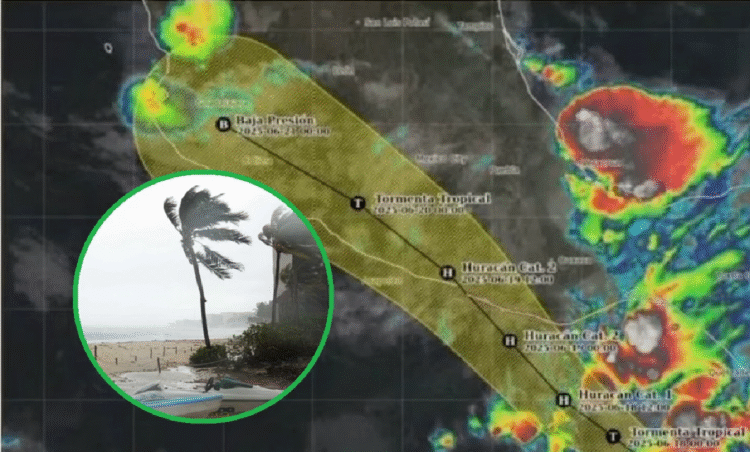 Hay alerta en 22 municipios de Oaxaca por ‘Erick’; activan planes DN-III-E y Marina