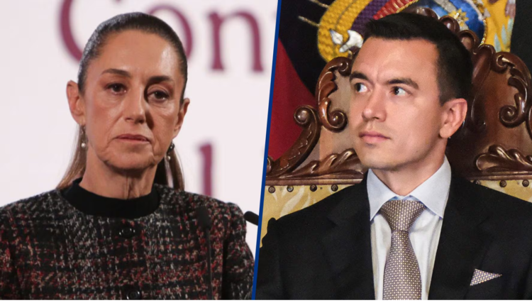 México no reanudará relaciones con Ecuador mientras Noboa esté en el poder: Sheinbaum