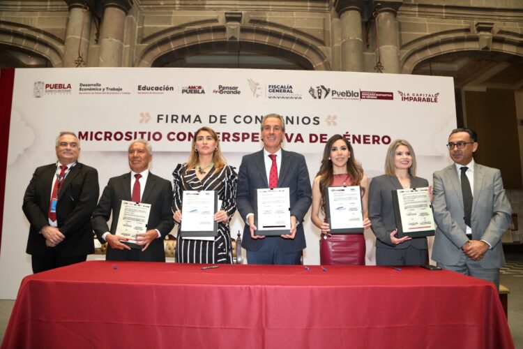 Formaliza Pepe Chedraui colaboración interinstitucional a favor de las poblanas