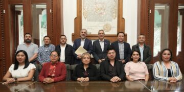 Sostiene Pepe Chedraui reunión con el Consejo Directivo del Sindicato del Ayuntamiento de Puebla