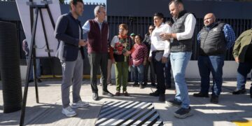 Entrega Pepe Chedraui Red de Alcantarillado Pluvial en la colonia Santa Cruz Los Ángeles