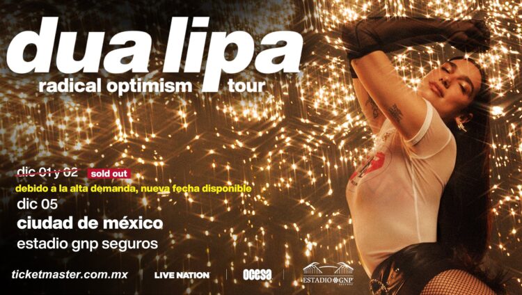 Debido a la abrumadora demanda, Dua Lipa anuncia concierto adicional en México como parte de su Radical Optimism Tour