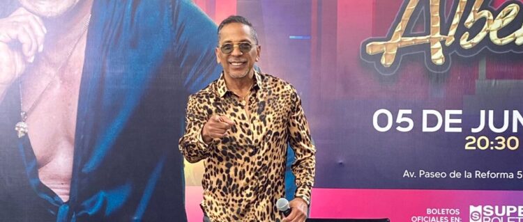 ALBERTO BARROS SE DECLARA LISTO PARA SU SHOW EN EL AUDITORIO NACIONAL