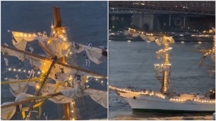 Choque del buque escuela Cuauhtémoc: así es la embarcación siniestrada en Nueva York