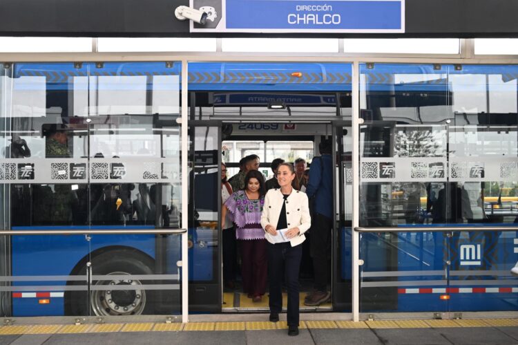 Inician Pruebas Preoperativas de la Línea 11 del Trolebús Chalco-Santa Marta