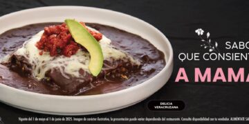 El menú que hará sonreír a mamá este Día de las Madres