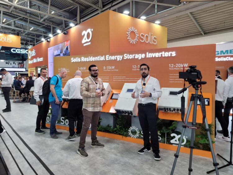 SOLIS PRESENTÓ SUS SOLUCIONES HÍBRIDAS MÁS AVANZADAS EN INTERSOLAR EUROPE