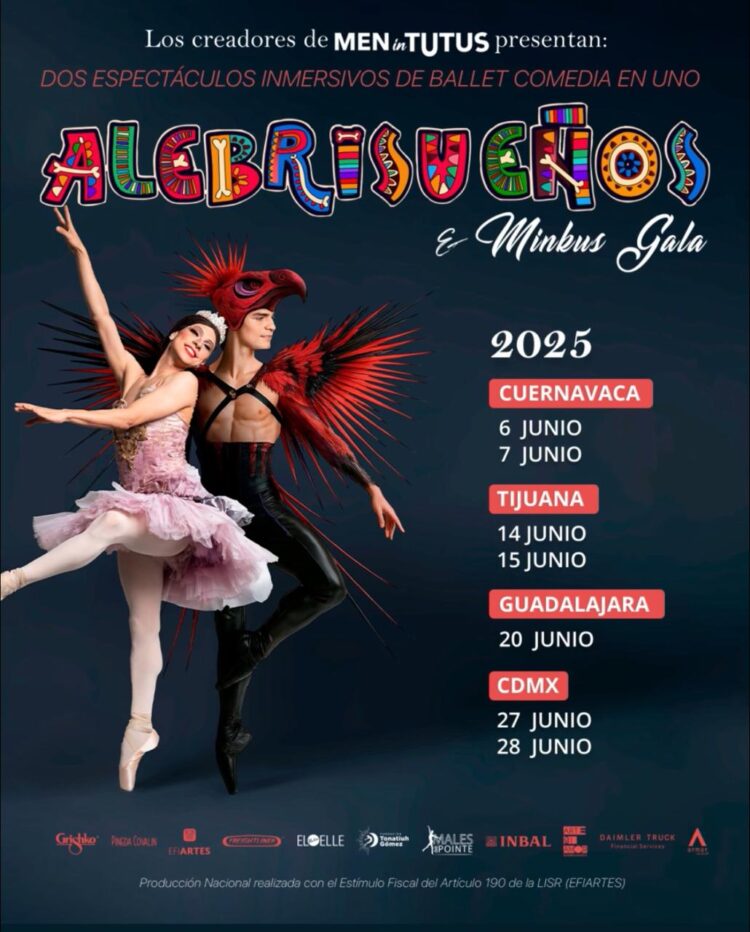 Ballet, Historia y Fantasía: La gira de AlebriSueños y Minkus Gala iluminará escenarios de México
