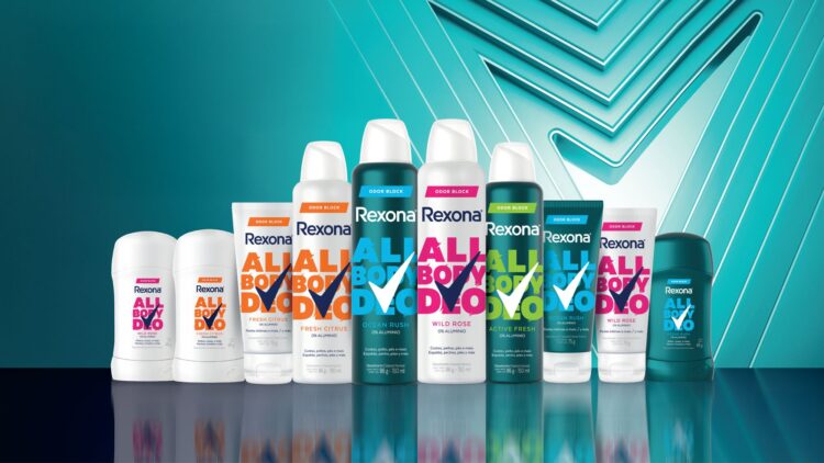 Unilever lanza en México Rexona All Body Deo, portafolio compuesto por desodorante en barra, crema y spray