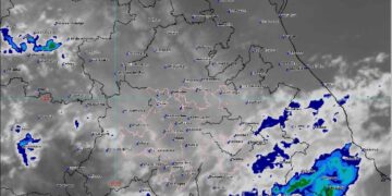 SE PREVÉN LLUVIAS AISLADAS EN LA CIUDAD DE MÉXICO Y CHUBASCOS EN EL ESTADO DE MÉXICO