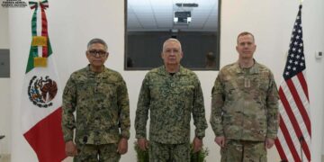 Fuerzas armadas mexicanas y Comando Norte de EE. UU. sostienen encuentro para reforzar seguridad en la frontera