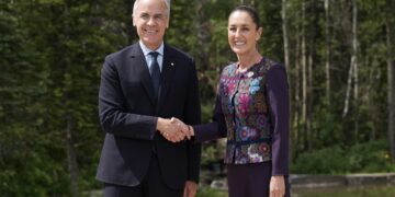 Cumbre G7. Sheinbaum llega reunión Canadá