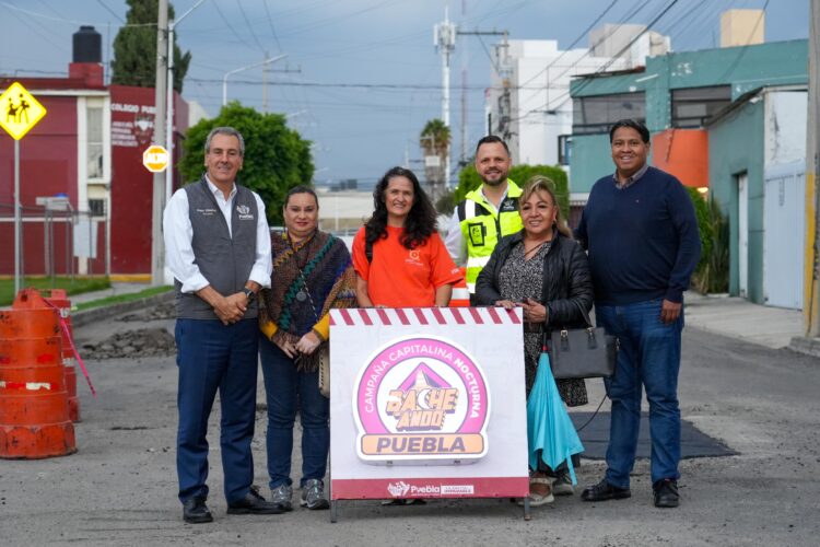 Fortalece Pepe Chedraui Campaña de Bacheo en la colonia Valle Dorado
