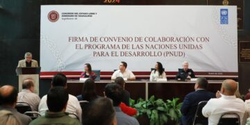 TAMAULIPAS PIONERO EN FIRMAR CONVENIO DE COLABORACIÓN CON EL PNUD PARA LEGISLAR CON BASE EN LA AGENDA DE DESARROLLO SOSTENIBLE