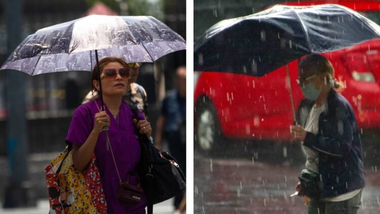 Lluvias intensas, fuertes vientos y calor extremo en algunos estados