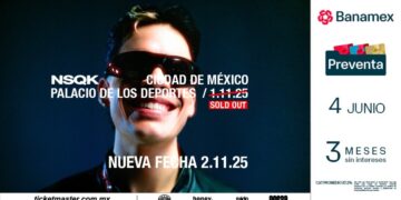 Nsqk anuncia su segunda fecha en Palacio de los Deportes