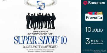 SUPER JUNIOR presenta su 20th ANNIVERSARY TOUR