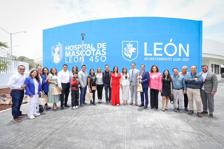 León inaugura el primer hospital veterinario público del Bajío