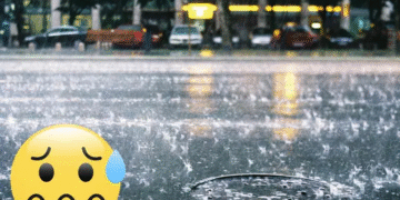 Chubascos y lluvias fuertes en el país