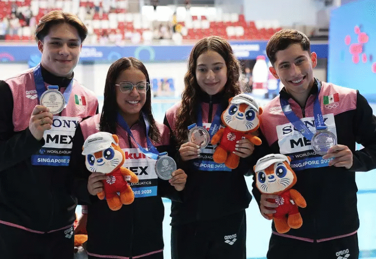 México en lo alto; plata en Campeonato Mundial de Singapur