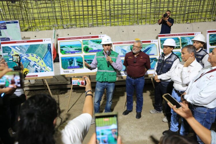 Avanza 87 % obra de la autopista Mante-Ocampo-Tula; detonará desarrollo regional del sur de Tamaulipas