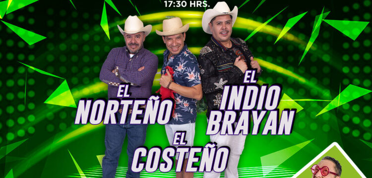 LOS INCORR3GIBL3S: El Norteño, El Costeño y El Indio Brayan se reúnen en el Teatro Metropolitan para hacer reír a México