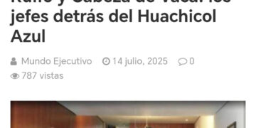 Ruffo y Cabeza de Vaca: los jefes detrás del “Huachicol Azul”