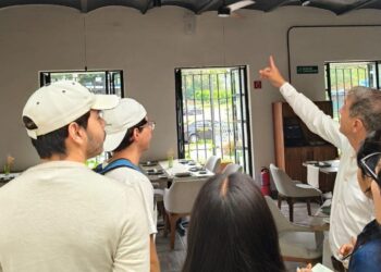 Realiza Gerencia del Centro Histórico y Patrimonio Cultural recorrido con estudiantes del Tec de Monterrey