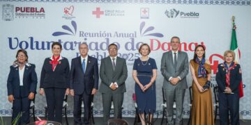 Recibe MariElise Budib el nombramiento como presidenta honoraria del Voluntariado de Damas de la Cruz Roja Mexicana