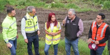 Supervisa Pepe Chedraui trabajos de desazolve y limpieza en vasos reguladores, barrancas y ríos de la capital