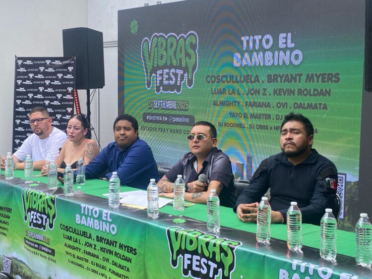 Tito El Bambino promete en rueda de prensa un concierto de altura para México en el Vibras Fest 2025