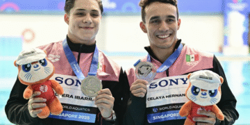 México suma dos medallas de plata en el Mundial de Clavados 2025: Osmar Olvera sigue haciendo historia