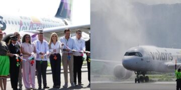 Tepic ya despega al mundo: Inauguran vuelo internacional a Los Ángeles con el sello de Nayarit