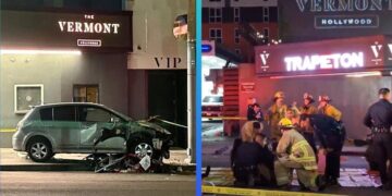 Atropellamiento masivo en Los Ángeles deja 30 heridos afuera de una discoteca