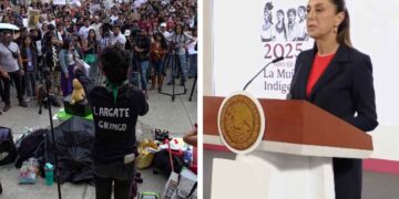 Sheinbaum condena racismo y clasismo tras protesta por gentrificación en CDMX