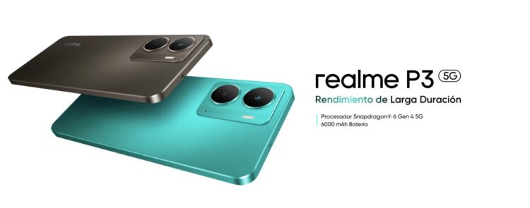 realme P3 llega con gran precio, batería Titan de 6000 mAh: más poder, mejor experiencia y más acción