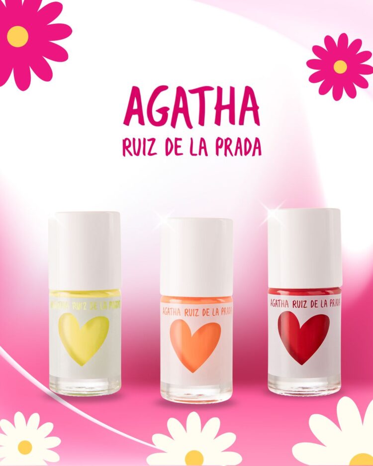 Agatha Ruiz de la Prada llena de color las uñas de México con su nueva colección de esmaltes