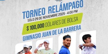 Tenis de clase mundial: el mexicano Rodrigo Pacheco enfrentará a Schwartzman, Fognini y Shapovalov en el “Chaca Chaca Challenge 2025”