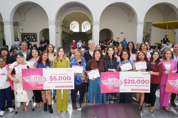 Coloca Gobierno de la Ciudad a las mujeres al centro de la agenda con el Premio Mujeres Imparables