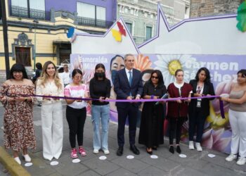 Gobierno de la Ciudad dedica mural a mujeres sobrevivientes de violencia ácida